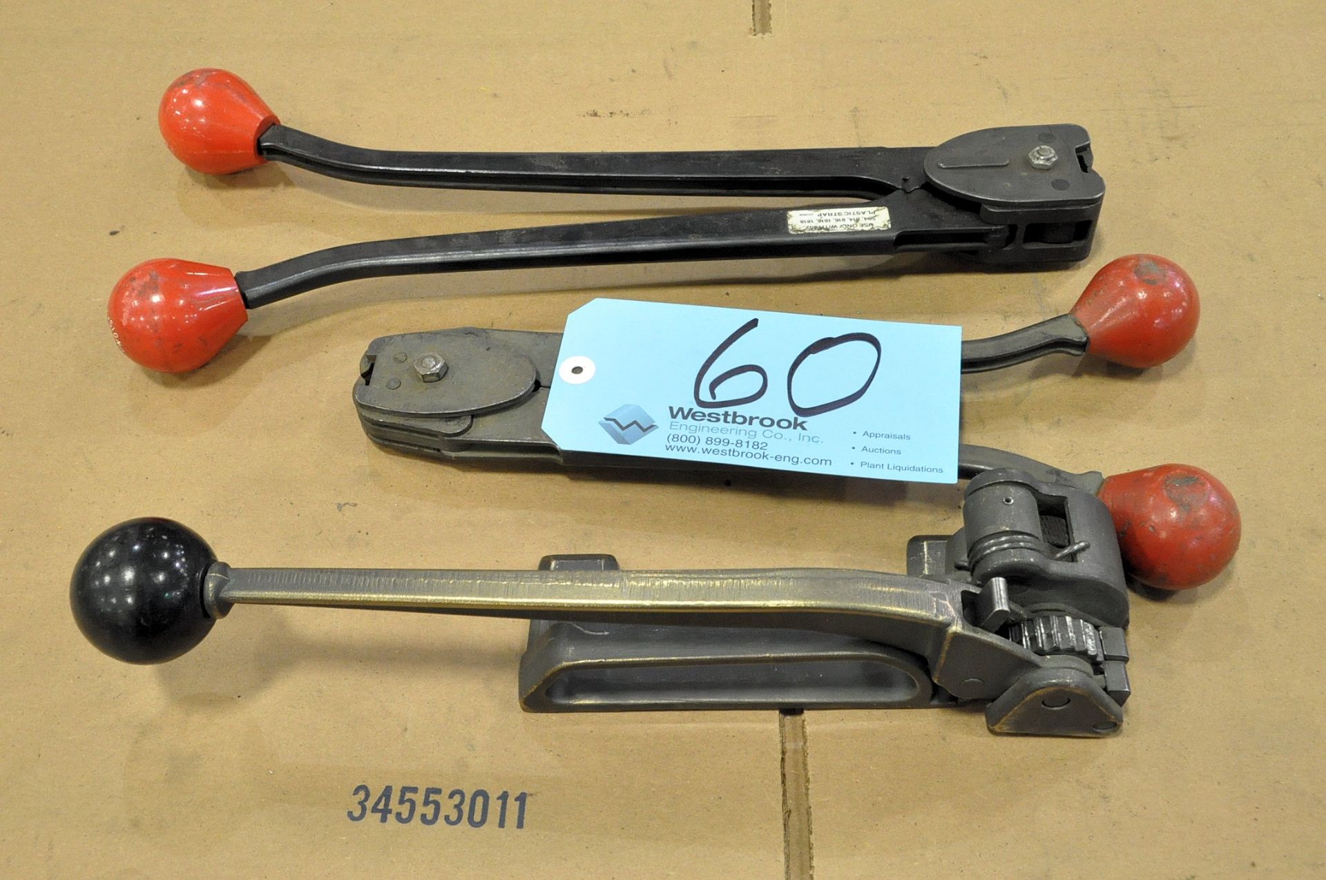 Lot-(1) Banding Tensioner and (2) Crimpers