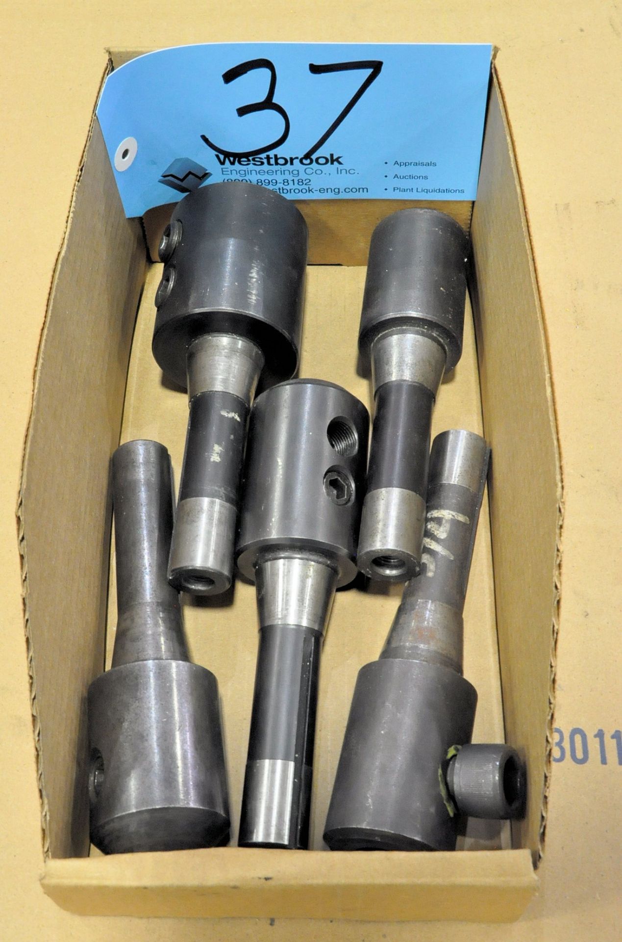 Lot-(5) R8 Tool Holders in (1) Box