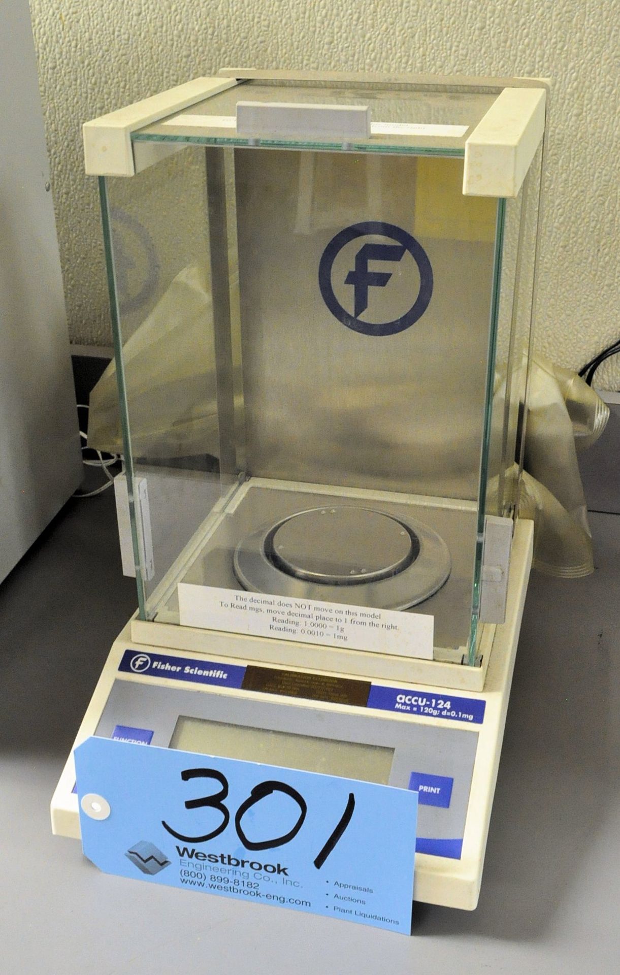 Fisher Scientific Accu-124, 120g Countertop Lab Scale