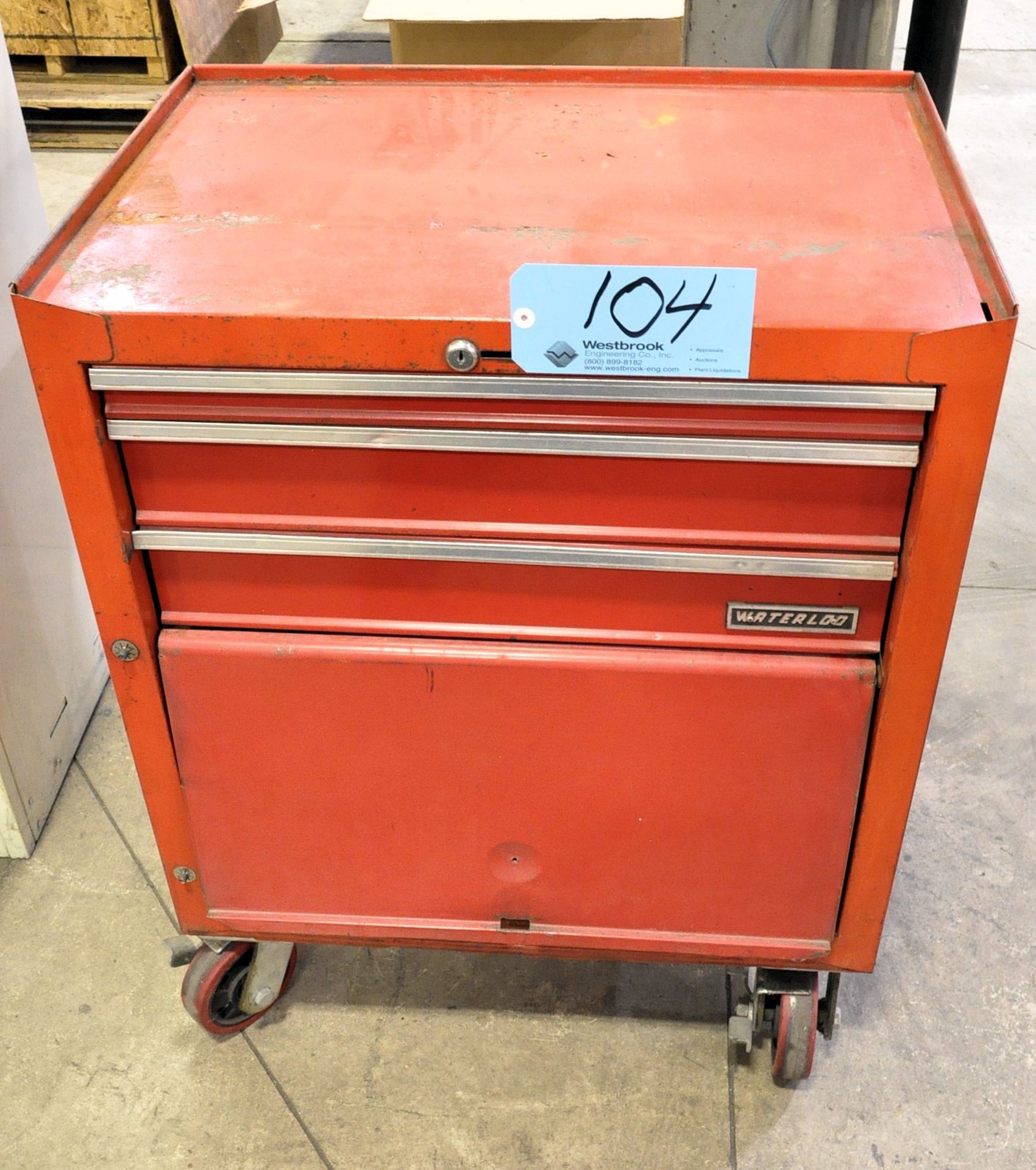 Waterloo 3-Drawer Rolling Tool Box