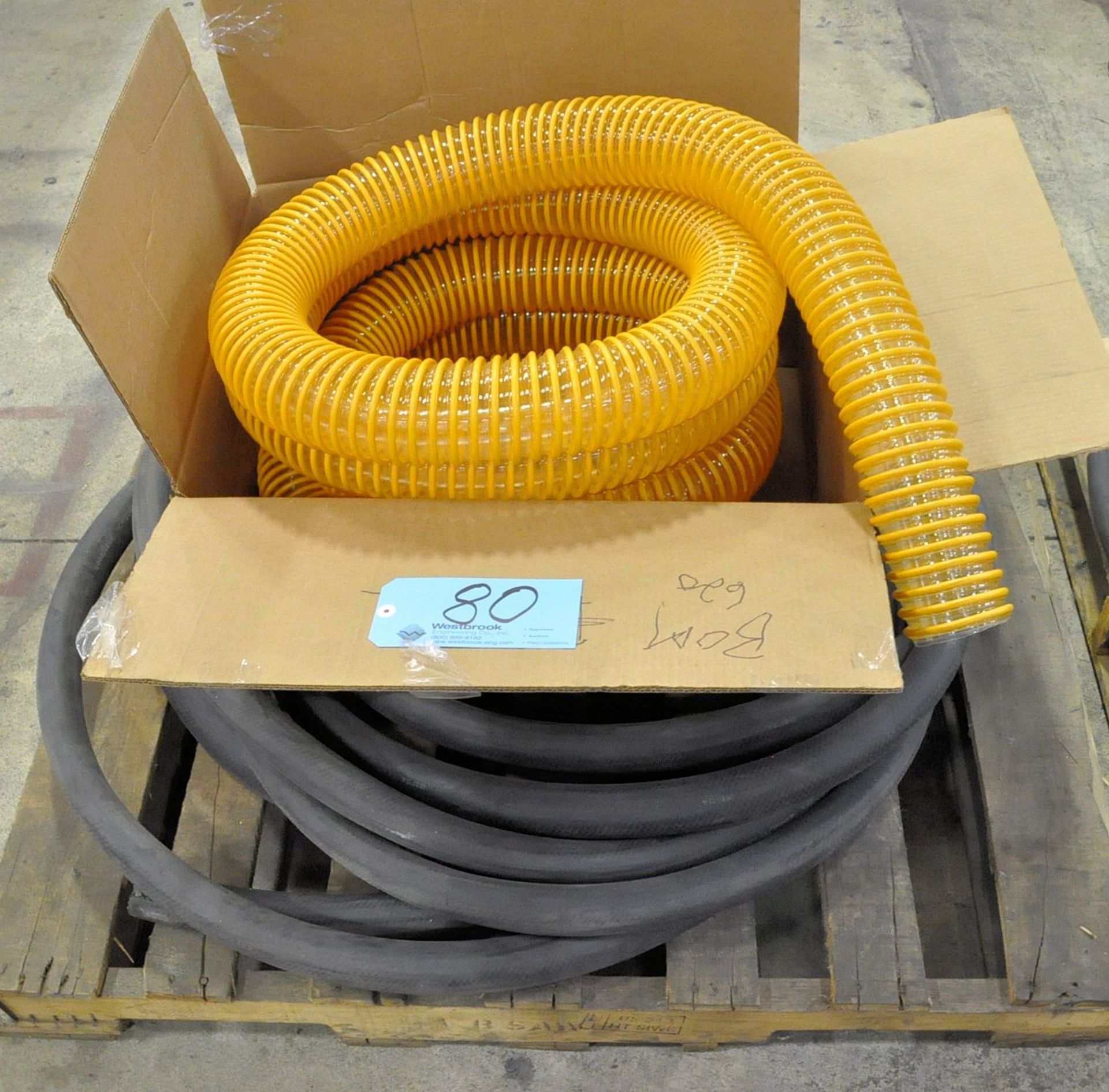 Lot-Rubber and Poly Hoses on (1) Pallet