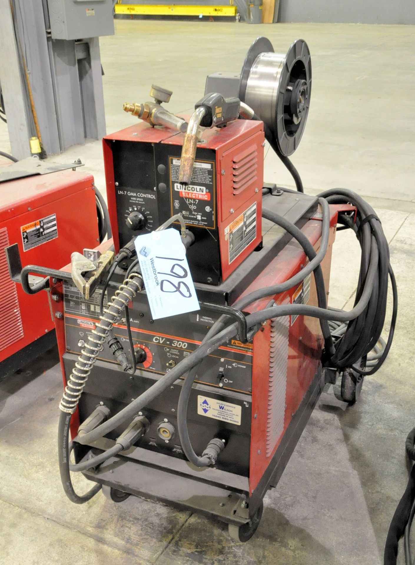 Lincoln CV-300, 300-Amp Capacity Mig Welding Power Source,