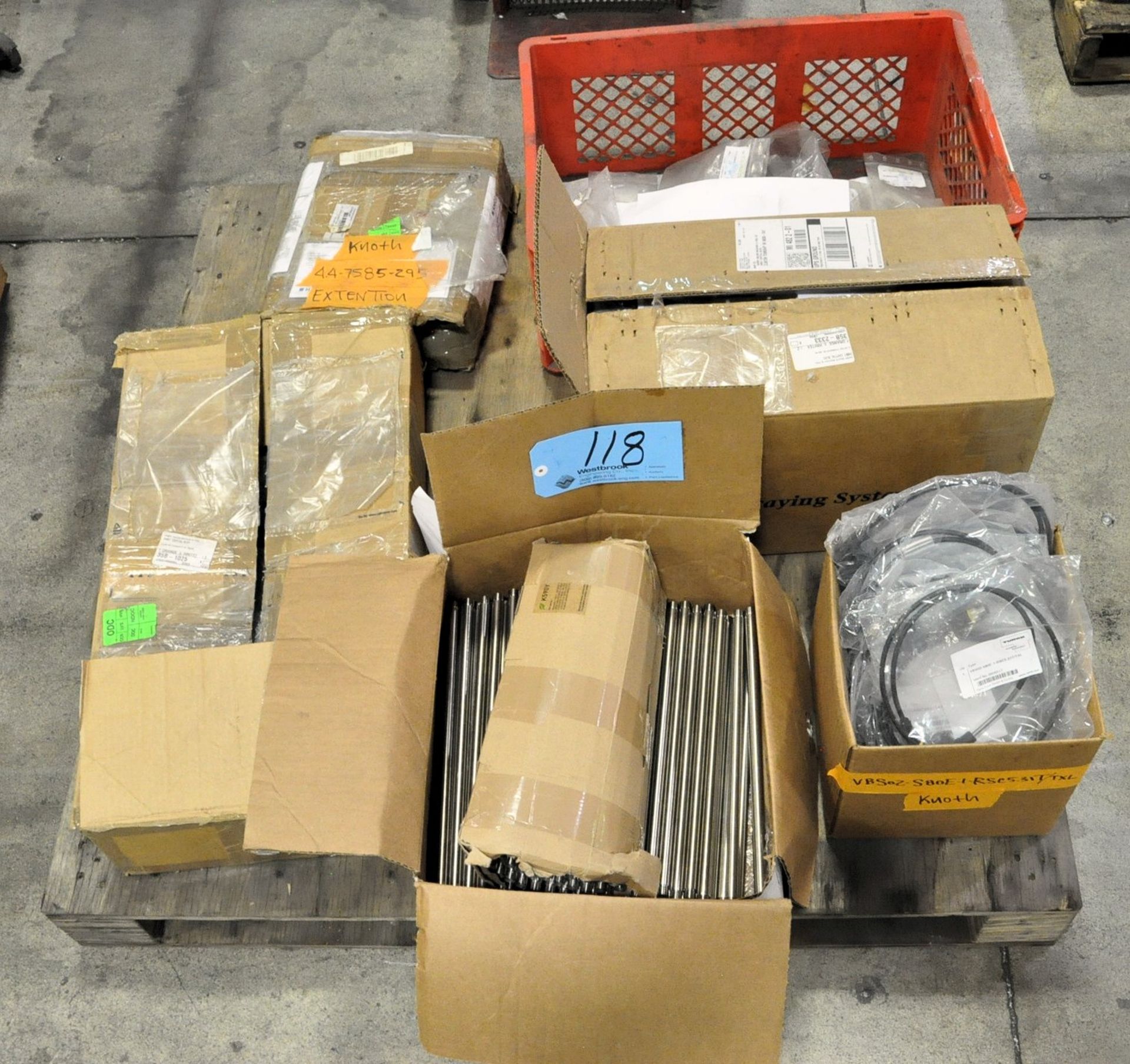Lot-Yamada Pump, Piping, Controller Cables, etc. on (1) Pallet