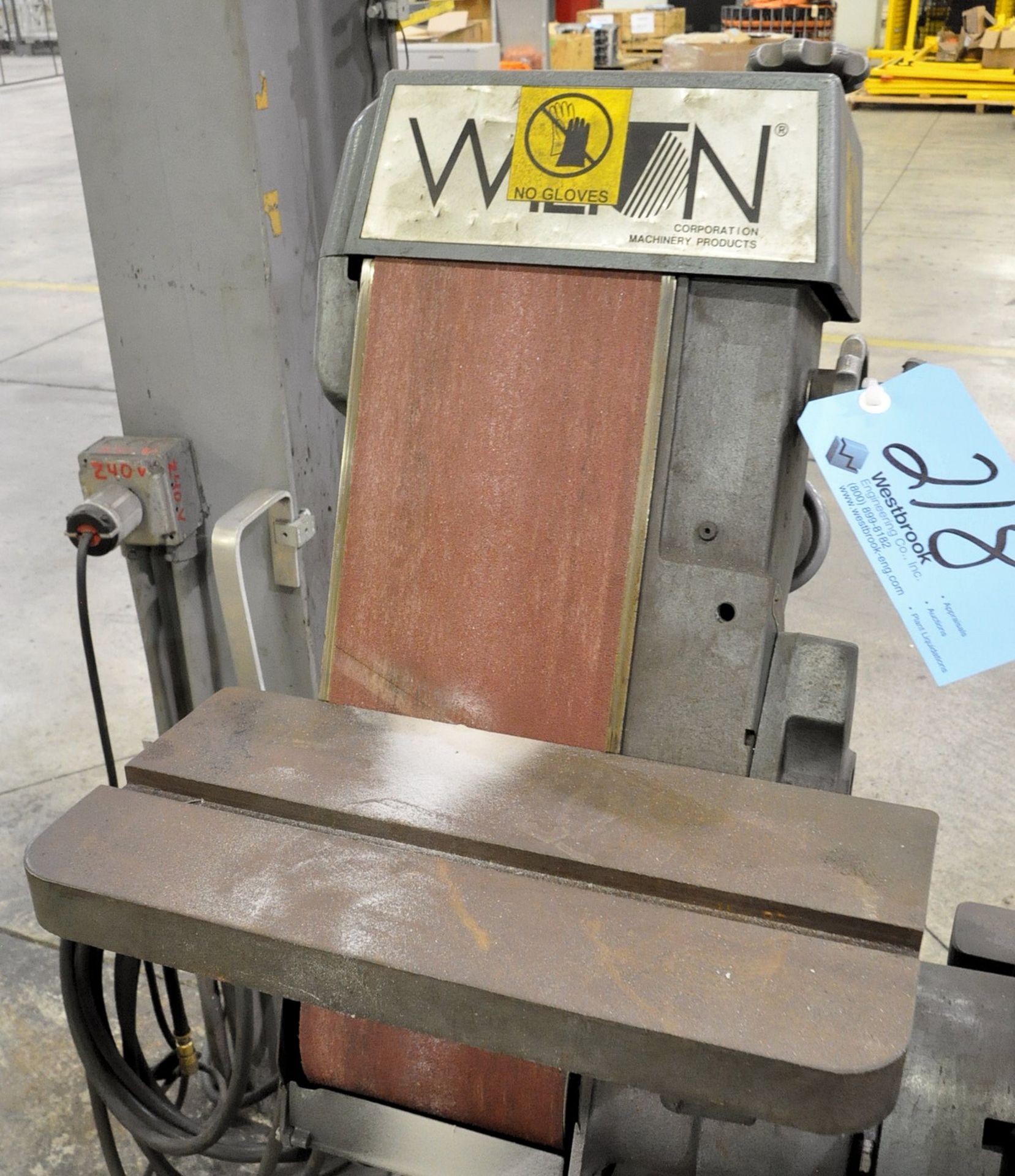 Wilton Model 4200, Combination 6" Vertical Belt x 12" Vertical Disc Sander - Image 3 of 3