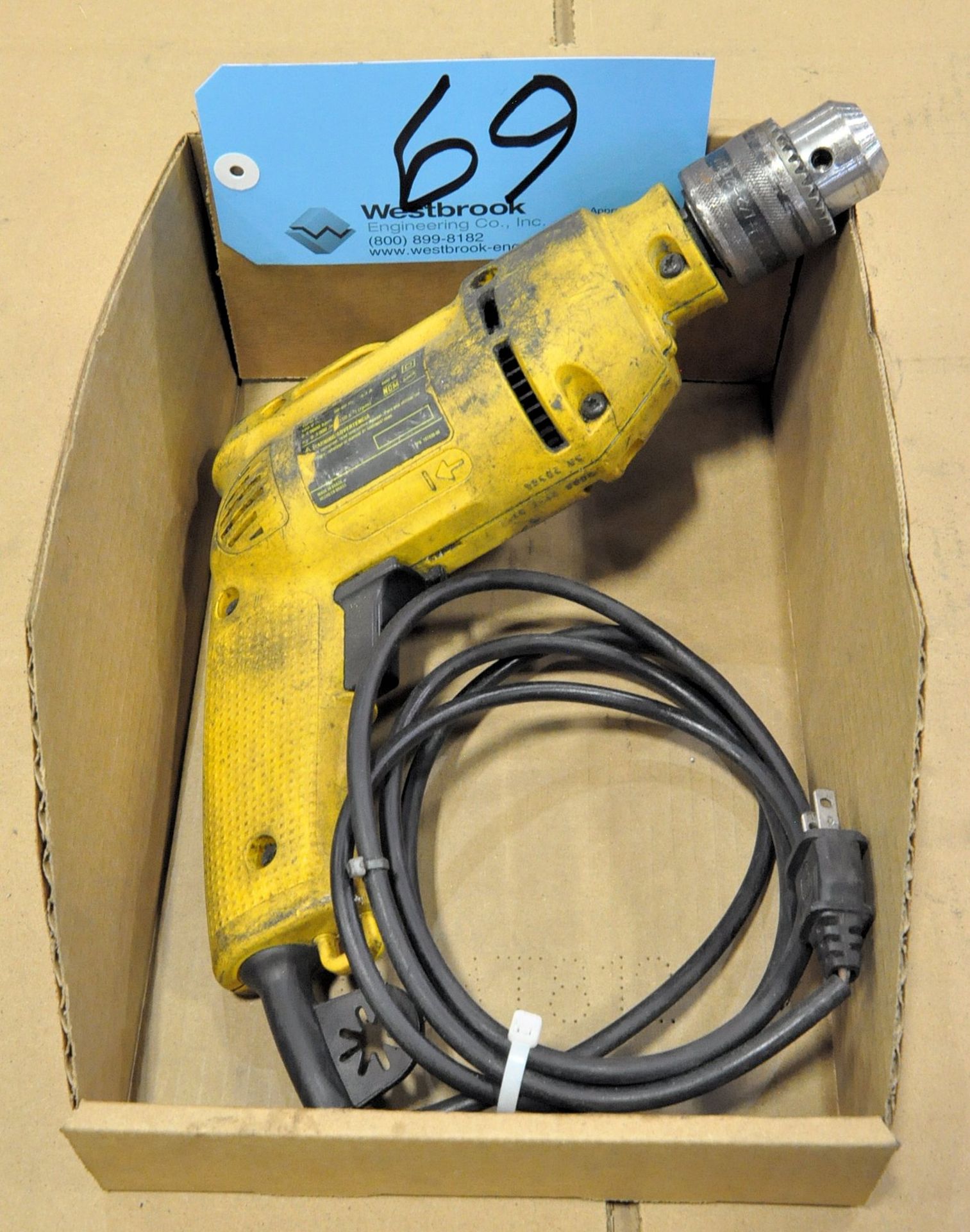 DeWalt DW502-B3, 1/2' Electric Drill in (1) Box