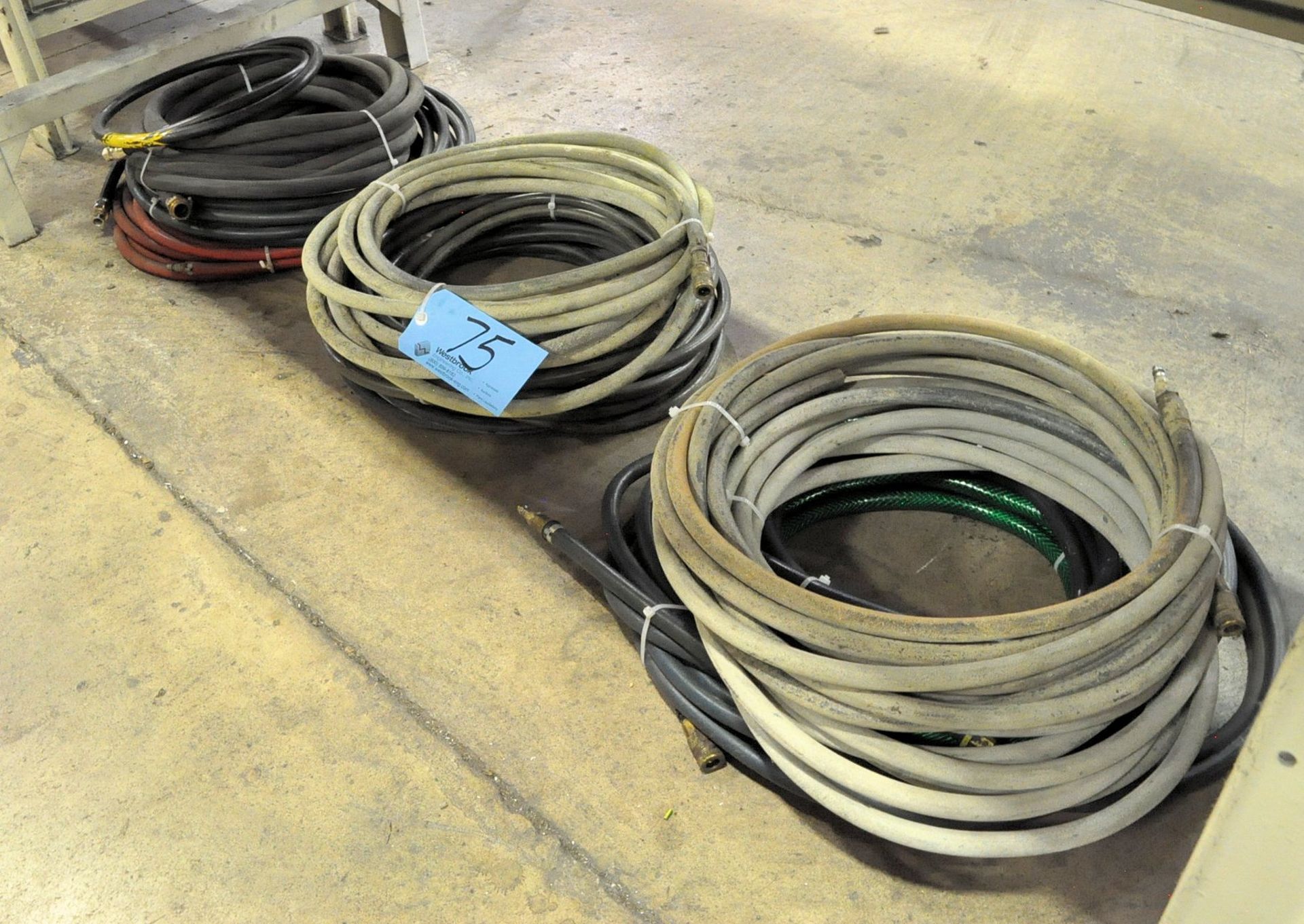 Lot-Air Hose and Water Hose Under (1) Bench