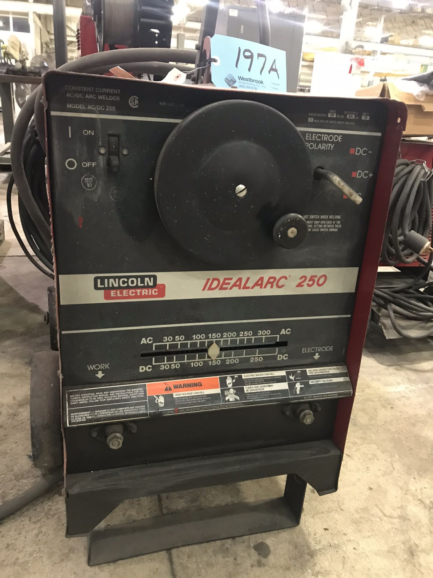 Lincoln Ideal Arc 250, 250 Amp Capacity, CC, AC/DC, Arc Welder