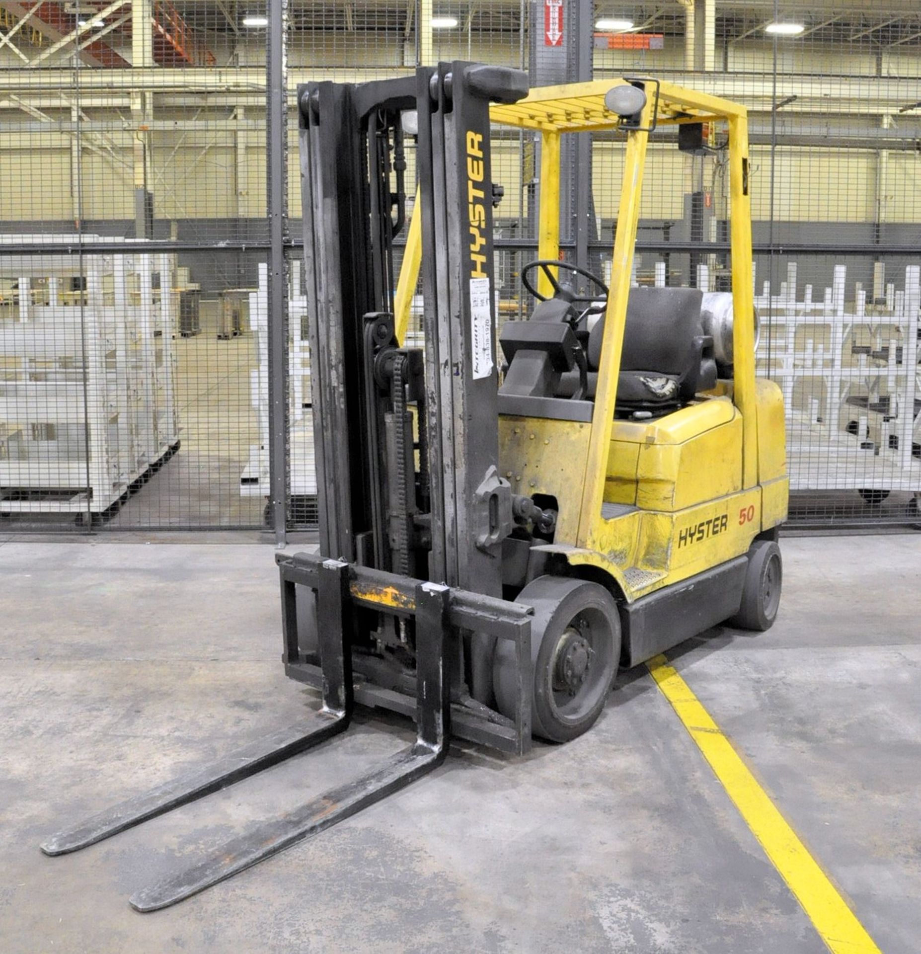 Hyster Model S50XM, 4,850-Lbs. x 189" Lift Capacity, LP Gas Fork Lift Truck - Image 2 of 6