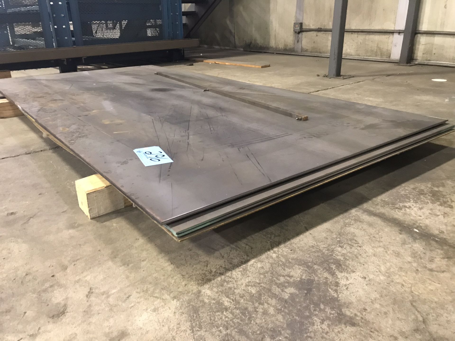 Lot-48" x 96" x 1/4" Steel Sheet Stock in (1) Stack