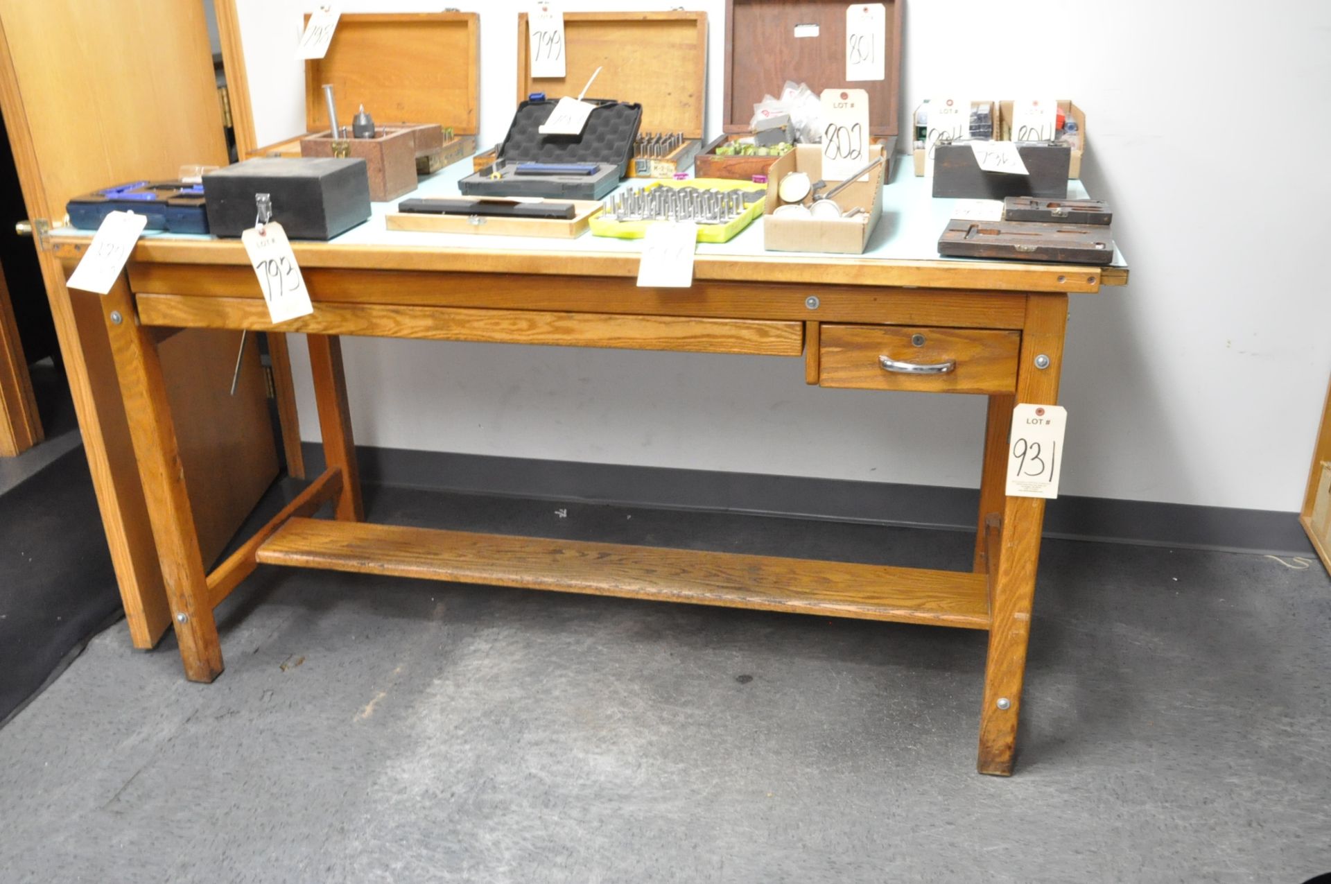 Lot-(2) Drawing Tables, (Contents Not Included), (Not to Be Removed Until Empty) - Image 2 of 2
