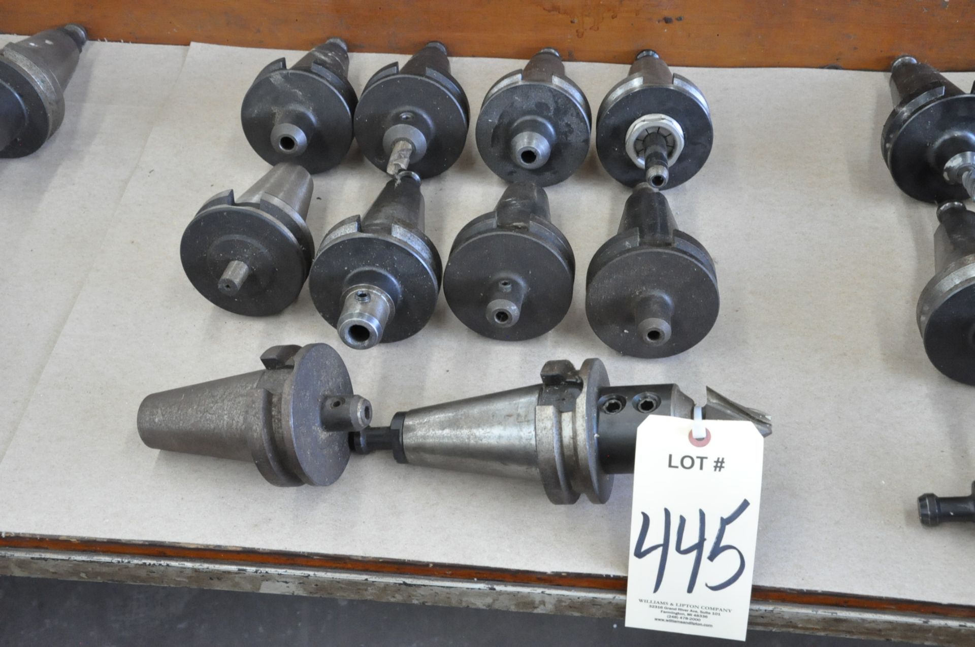 Lot-(10) BT 50 Taper Tool Holders