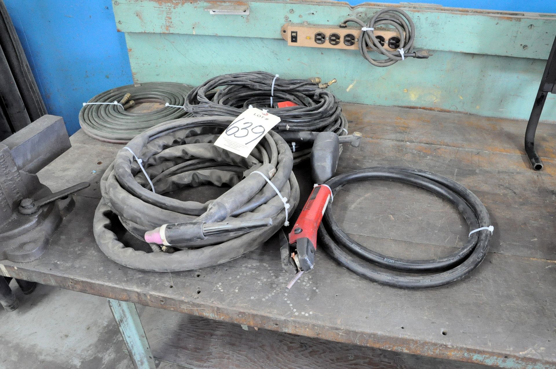 Lot-Lot-Stick and Tig Welding Leads with (1) Oxygen/Acetylene Hose