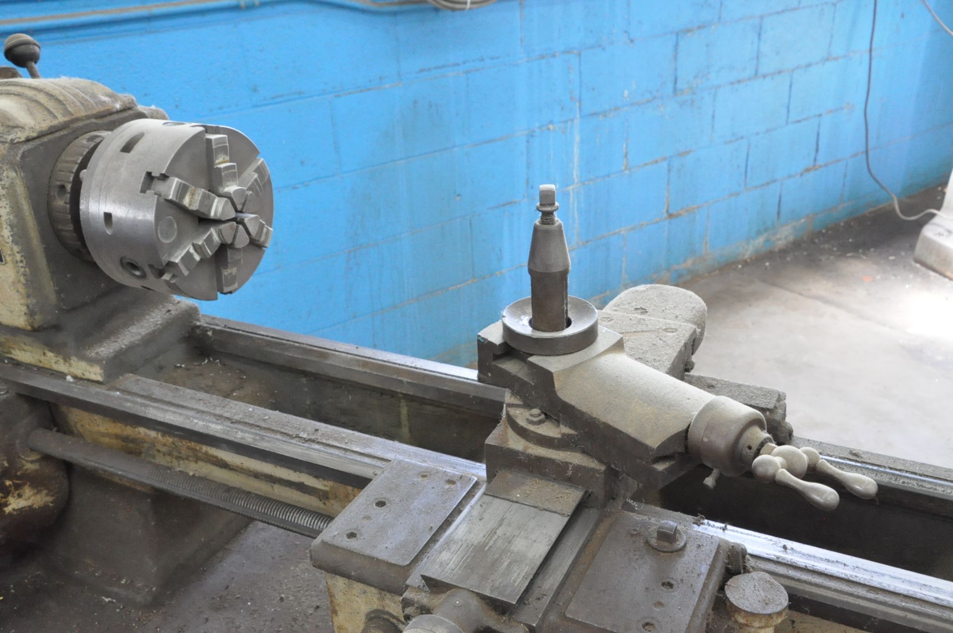 Clausing Lathe Model 6329, 12" x 36" Capacity Belt Driven Lathe, S/n 2-5670, Power Feed Saddle, 6" - Image 2 of 4