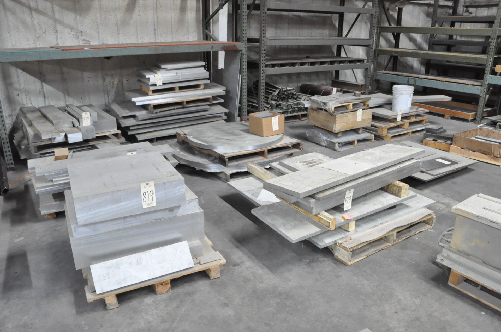 Lot-Various Metal Stock on (18) Pallets