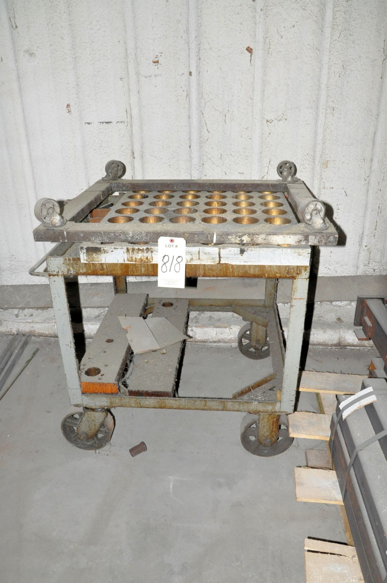 Lot-Various Metal Stock on (3) Pallets and (1) Cart - Image 3 of 4