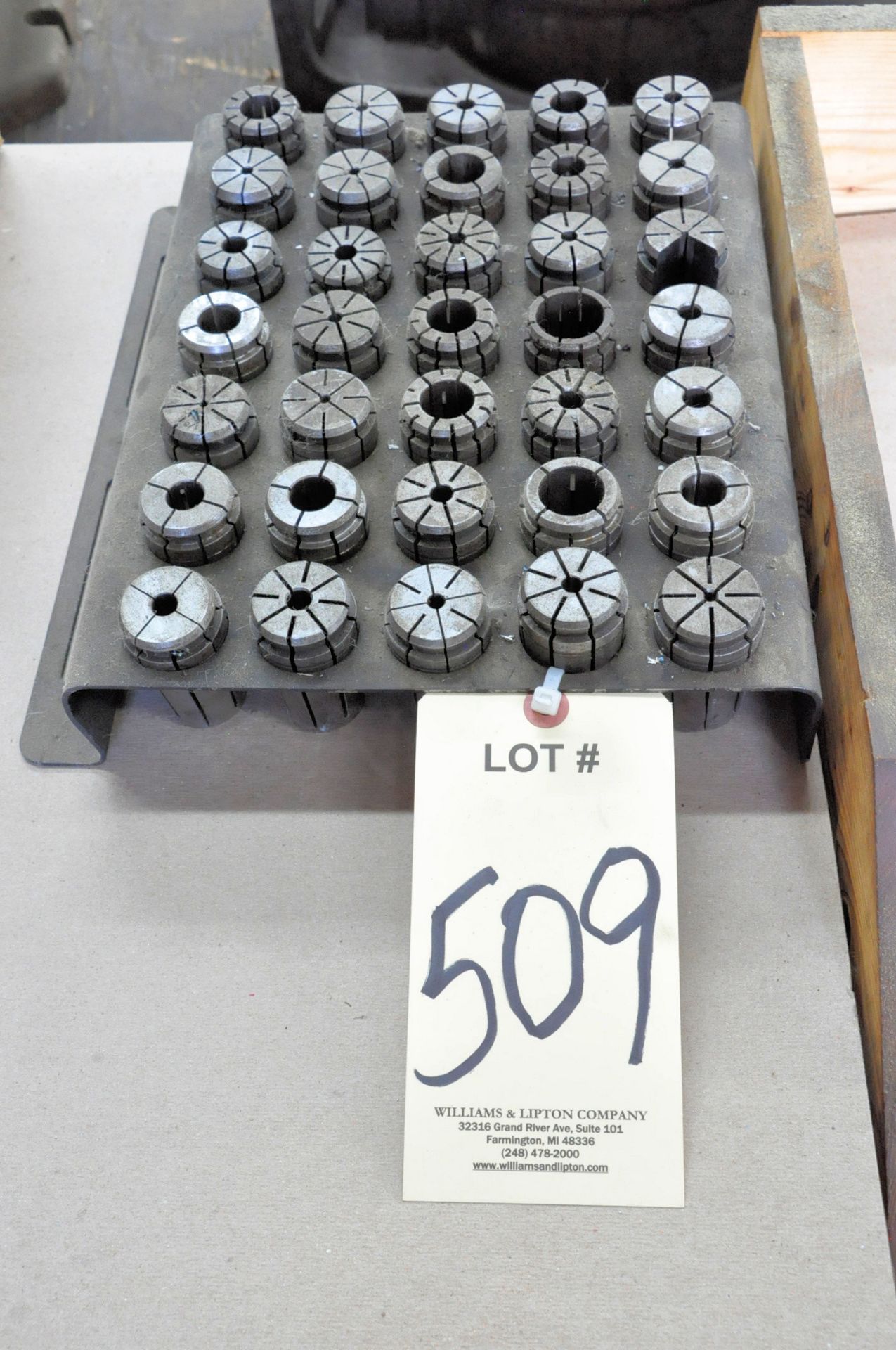 35-Piece Collet Set with Tray