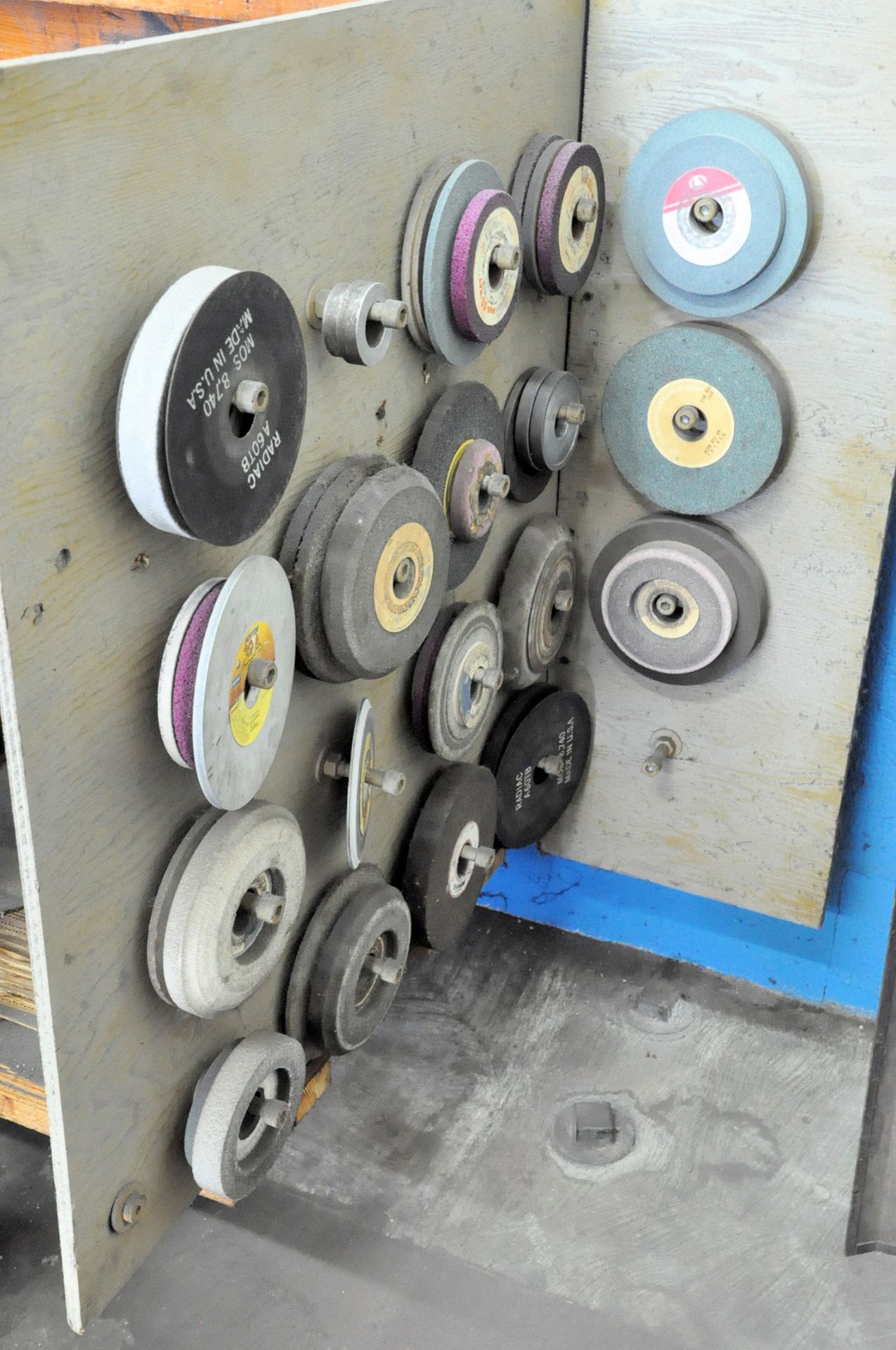 Lot-Grinding Wheels Under (1) Bench - Image 2 of 2