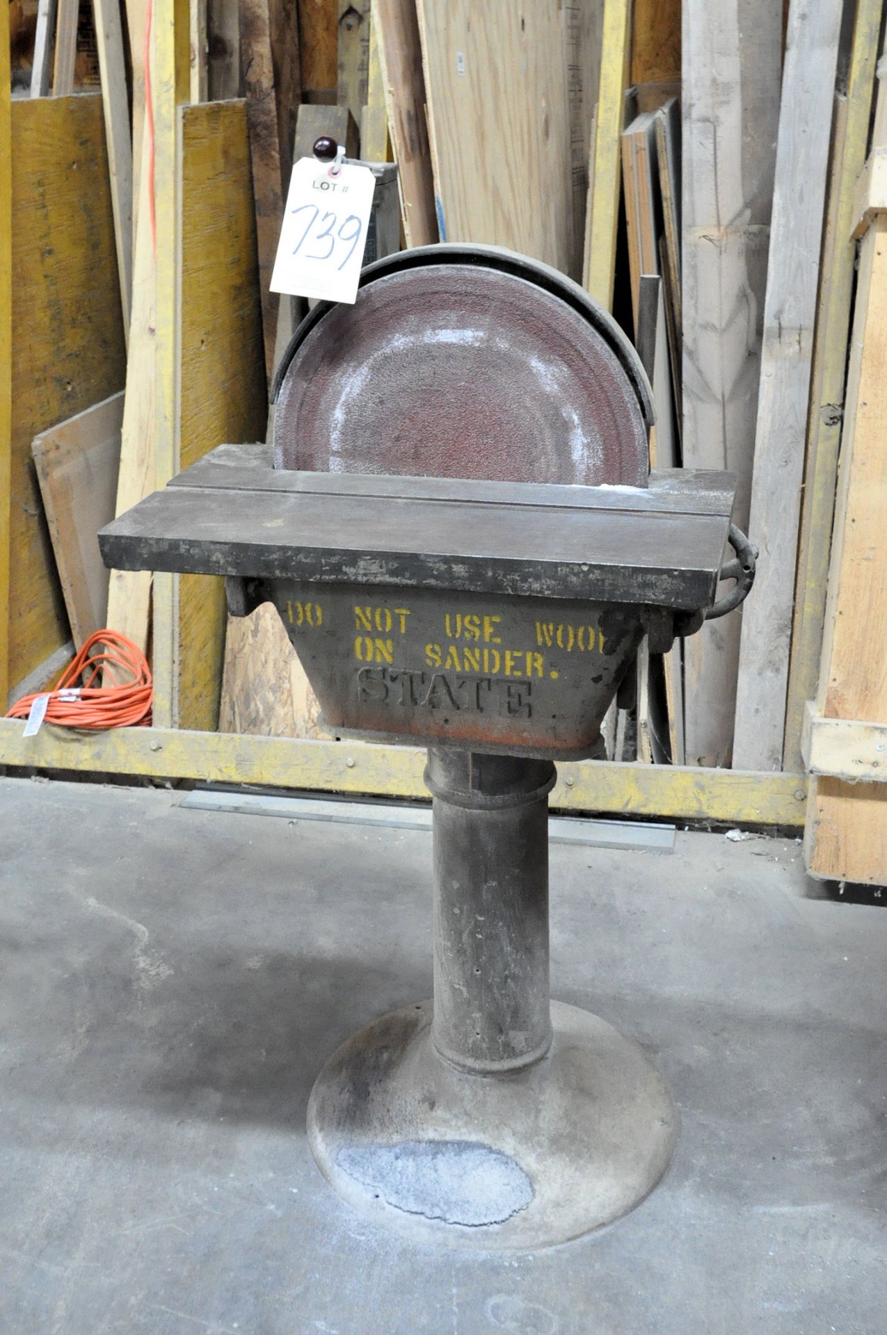 State 15" Vertical Disk Sander