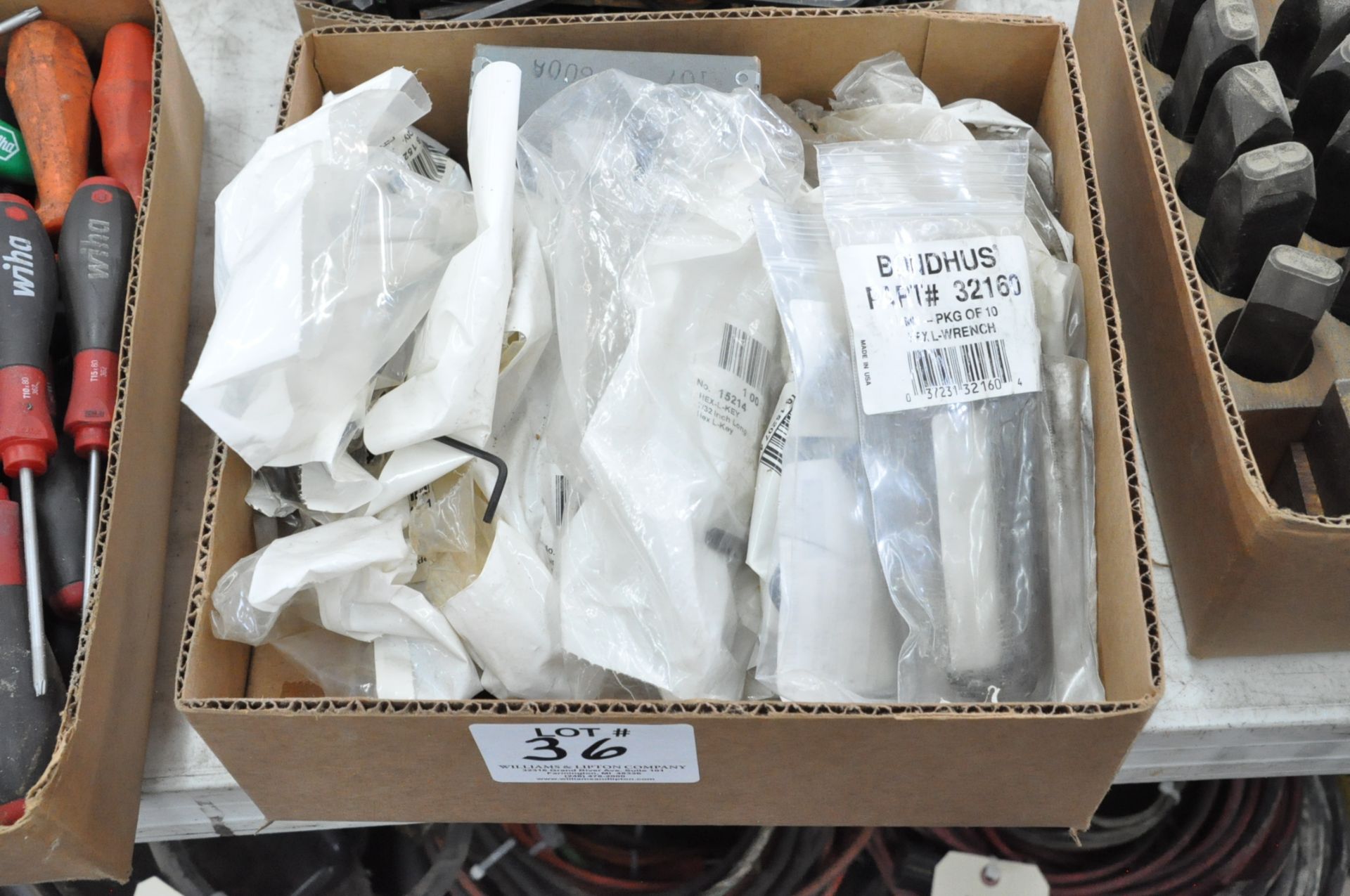 Lot-Allen Wrenches in (1) Box