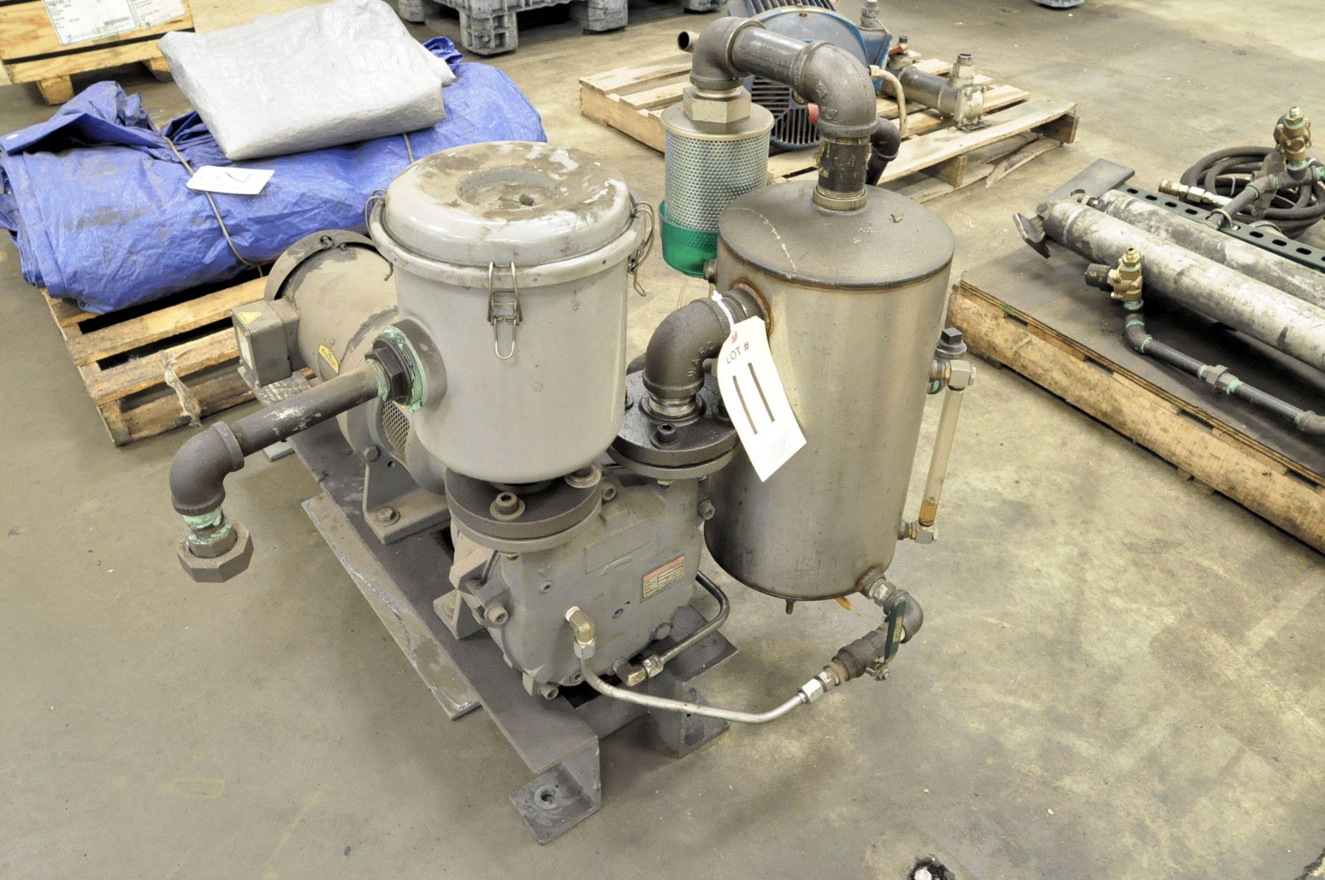 BOC Edward Motorized Vacuum System with Baldor 5-HP Motor