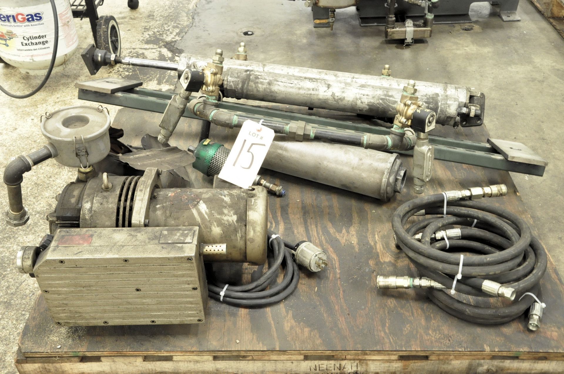 Lot-Motor and Cylinders on (1) Pallet