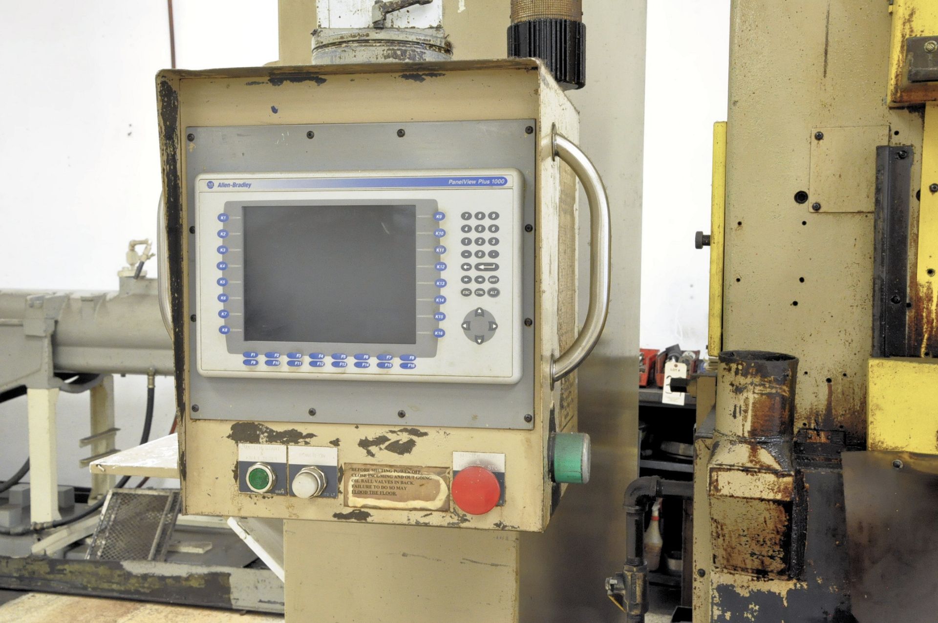 Fellows Model 10-2, Gear Shaper, S/n 36140, Allen-Bradley Panel - Image 2 of 3