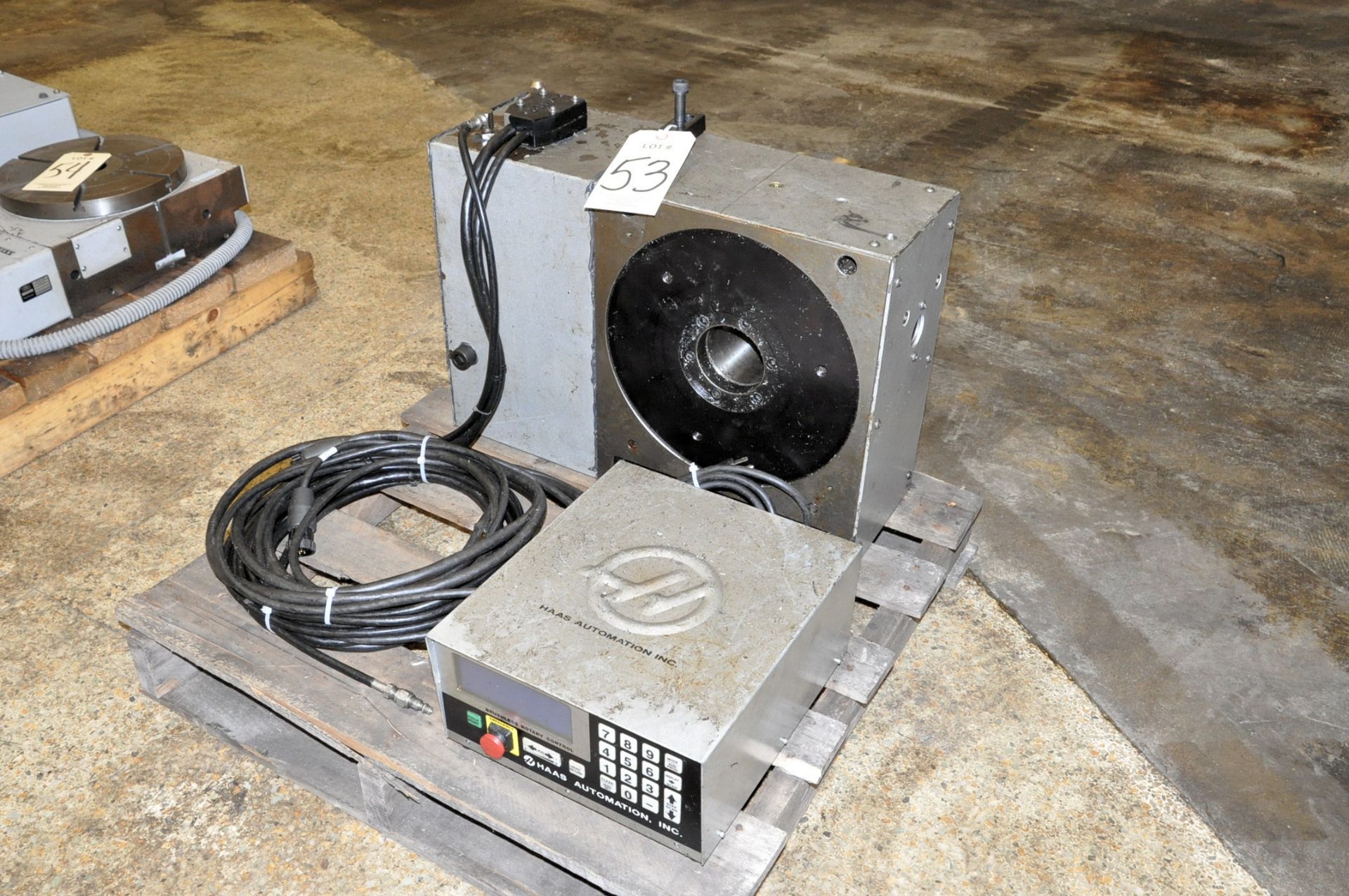 Haas 12 1/2" 4th Axis Indexer with Controller on (1) Pallet - Image 2 of 2