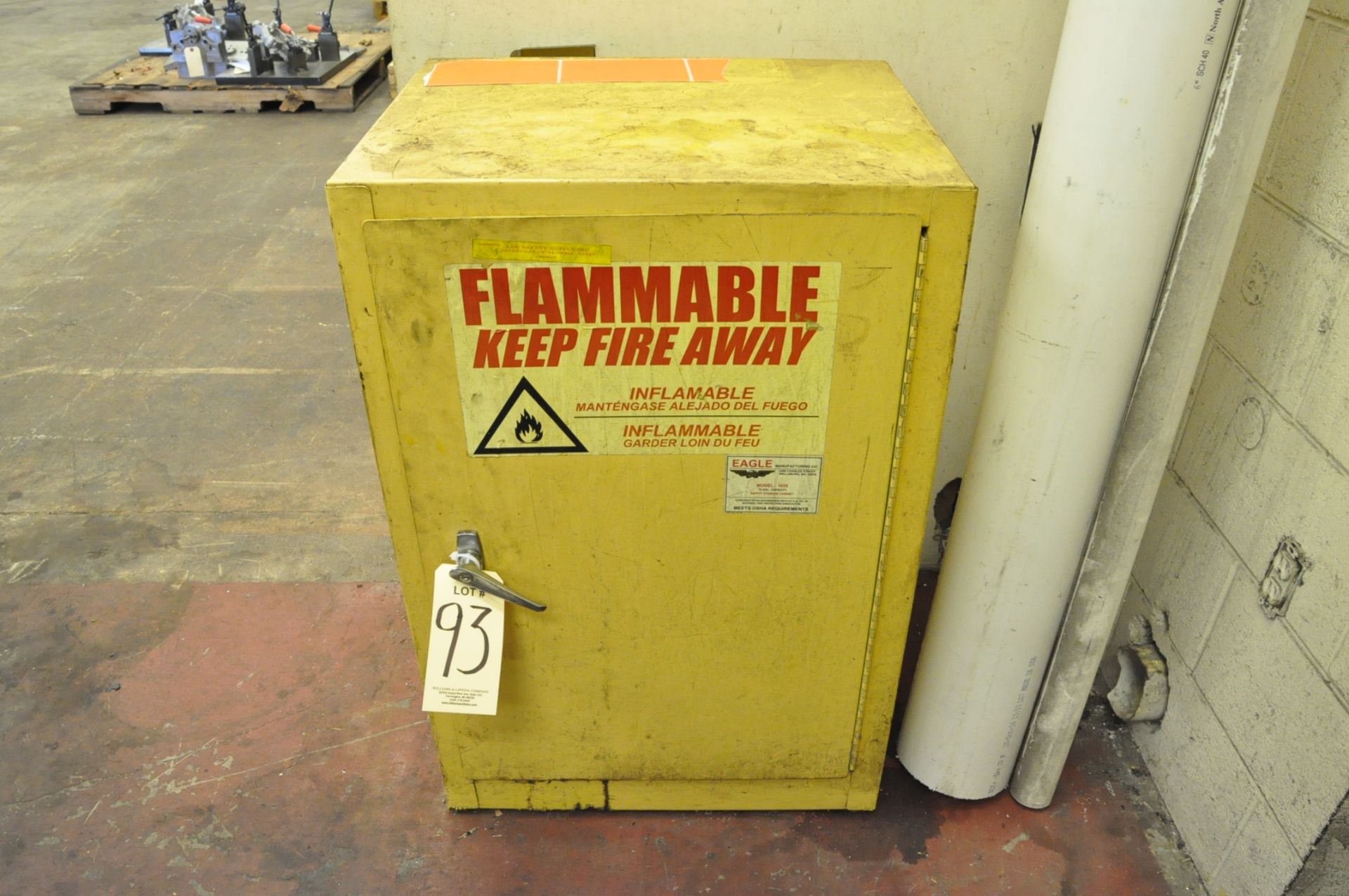 Eagle Single Door Short Flammable Storage Cabinet