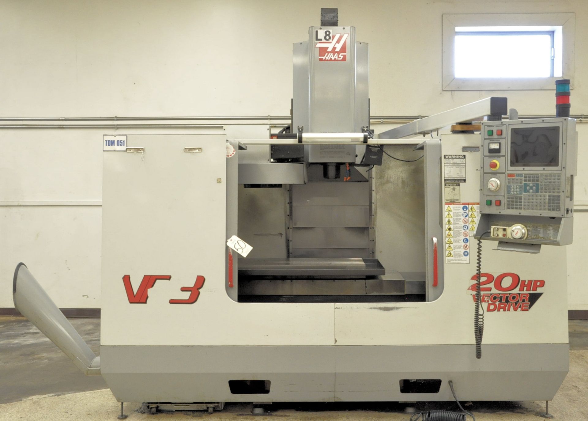 Haas Model VF-3B, CNC 3-Axis Vertical Machining Center,