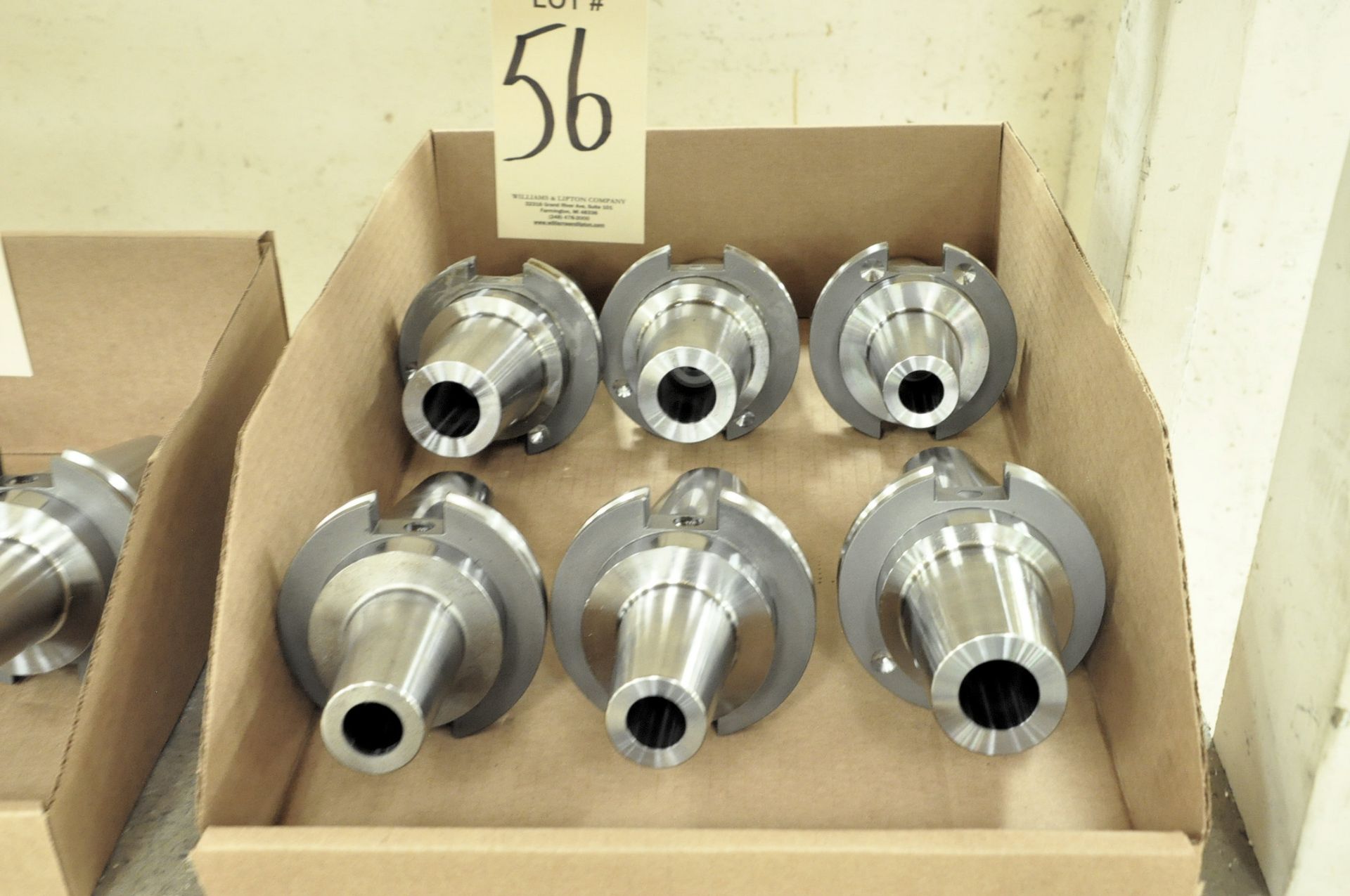 Lot-(6) CAT 50 Taper Tool Holders in (1) Box