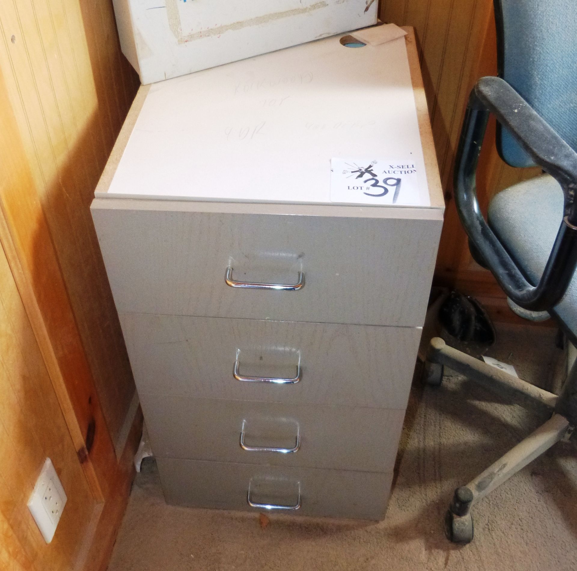 (1) Metal File Cabinets