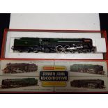 Model railways - Hornby Silver Seal locomotive - OO gauge locomotive Oliver Cromwell op no 70013,