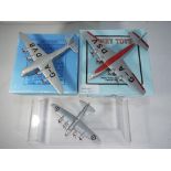 Dinky Toys - a 62P Armstrong Whitworth Ensign airliner and an Empire flying boat Corsair #60R