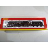 Model railways - a Hornby OO gauge model Princess Coronation class locomotive 4-6-2 'Duchess of