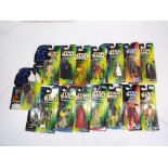 Star Wars - fifteen figures in original blister packs from the mid 1990s to include Luke Skywalker,