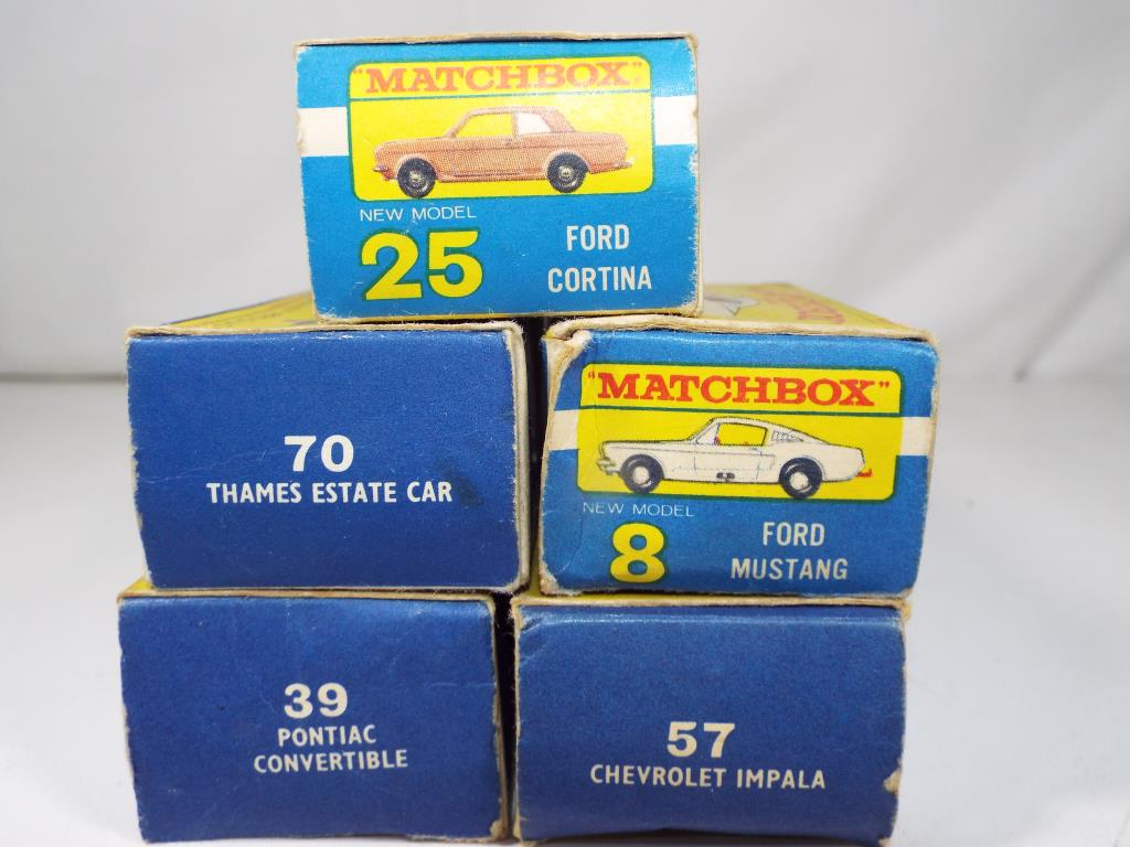 Matchbox - five diecast vehicles in original boxes, - Image 3 of 3