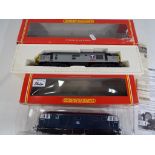 Model railways- two Hornby OO gauge model locomotives comprising Co-Co diesel electric Transrail