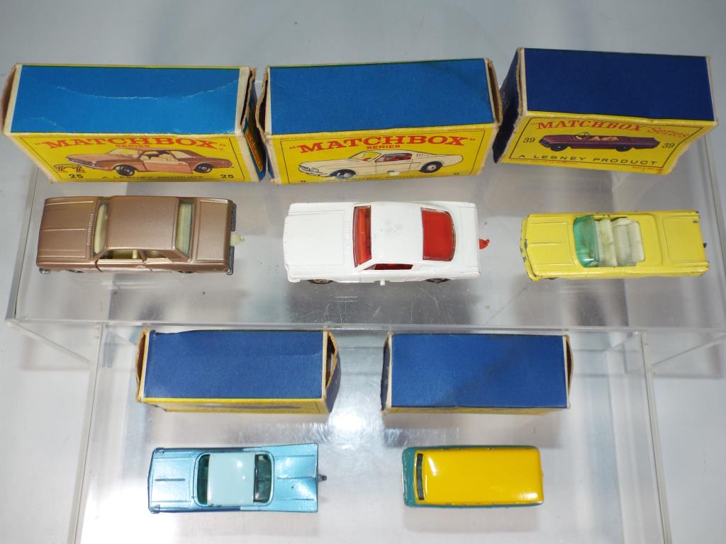 Matchbox - five diecast vehicles in original boxes, - Image 2 of 3