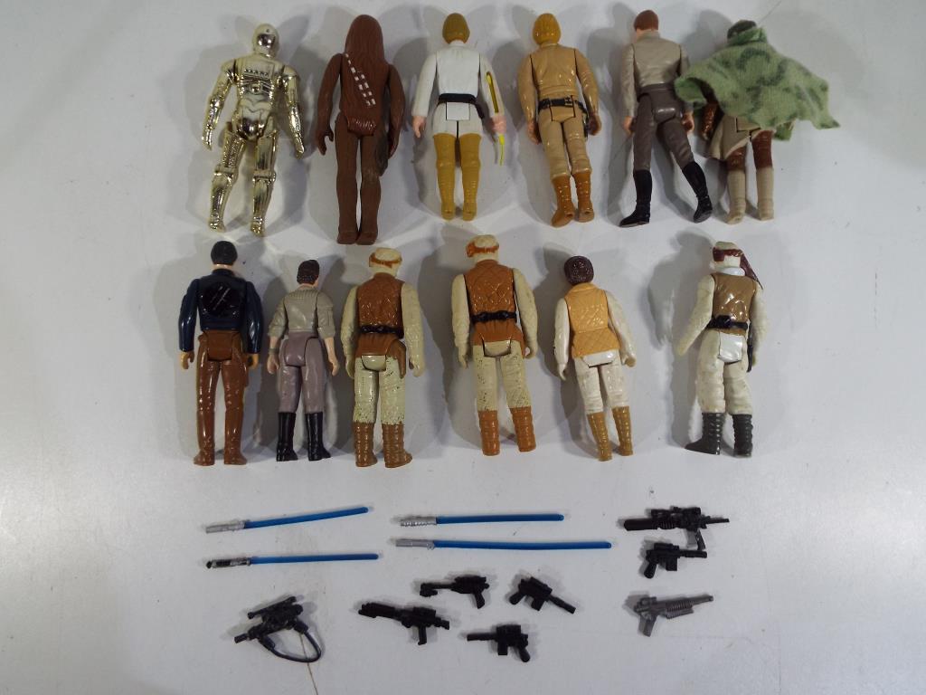 Star wars - twelve original unboxed figures from the 1980s to include Princess Leia in Combat - Image 2 of 2