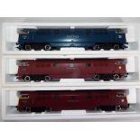 Model Railways - Hornby OO gauge, three diesel locomotives in original boxes comprising # R101,