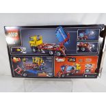 Lego Technic - 10-16 Road Grsader # 42024 fully constructed, with motorised functions,
