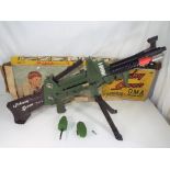 Johnny Seven Machine Gun in original good box with some imperfections,