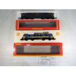 Model Railways - a Hornby OO gauge Bo-Bo electric class 90 locomotive 90128 Vrachtverbinding #R2292