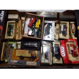 A job lot in excess of 40 diecast model motor vehicles to include Lledo, Days Gone,