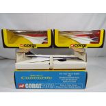 Corgi - Three diecast aeroplanes in original boxes comprising # 650 in British Airways livery,