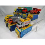 Matchbox - nine diecast vehicles in original boxes, models NM to M,
