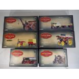 Corgi - six diecast steam related vehicles in original boxes from the Vintage Glory of Steam