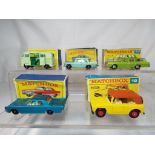 Matchbox - five diecast vehicles in original boxes,