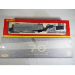 Model Railways - Hornby OO gauge - a 2684 limited edition Mallard steam locomotive with gold plated