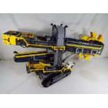 Lego Technic - 12-16 Bucket Wheel Excavator # 42055 fully constructed, motorised conveyor belts,